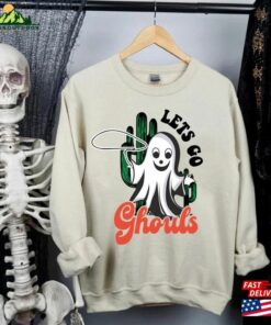 Comfort Colors Lets Go Ghouls Shirt Vintage Ghost Unisex Hoodie