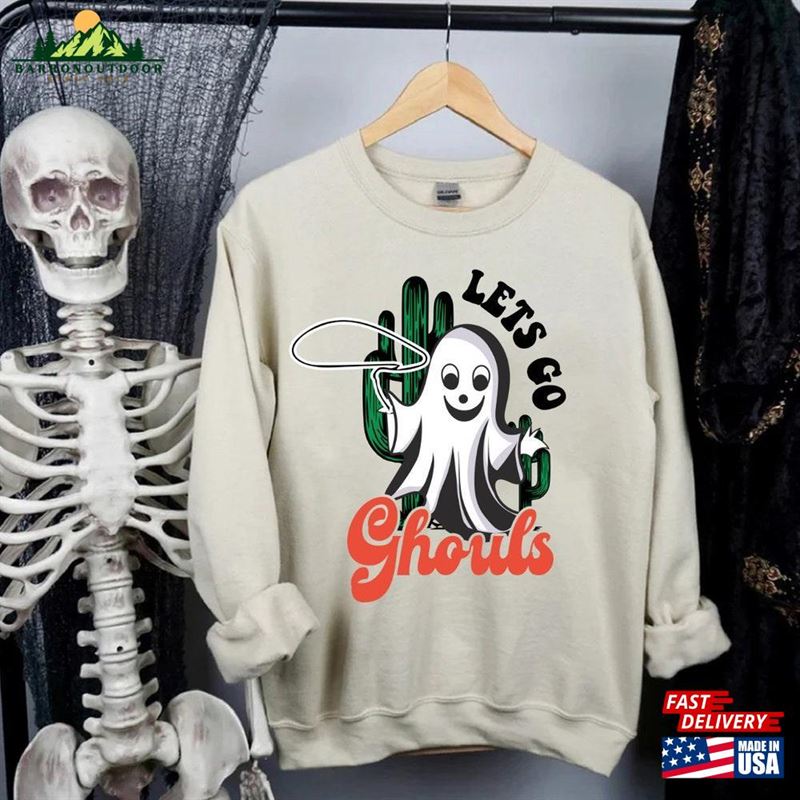 Comfort Colors Lets Go Ghouls Shirt Vintage Ghost Unisex Hoodie Comfort Colors Lets Go Ghouls Shirt Vintage Ghost Unisex Hoodie