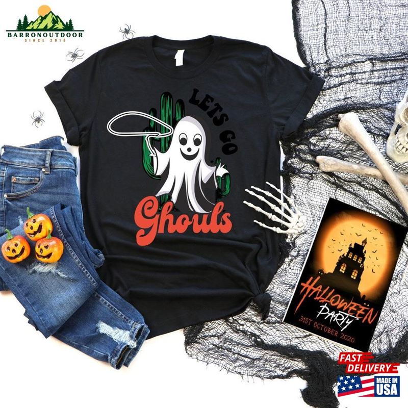 Comfort Colors Lets Go Ghouls Shirt Vintage Ghost Unisex Hoodie Comfort Colors Lets Go Ghouls Shirt Vintage Ghost Unisex Hoodie