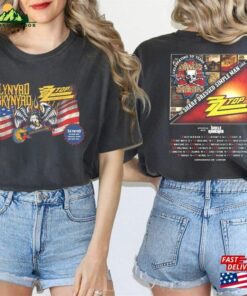 Comfort Colors Lynyrd Skynyrd Tour 2023 Shirt The Sharp Dressed Simple Man Classic Tee Sweatshirt Hoodie