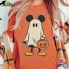 Comfort Colors Mickey Ghost Halloween Shirt Retro Spooky Season Hoodie Classic