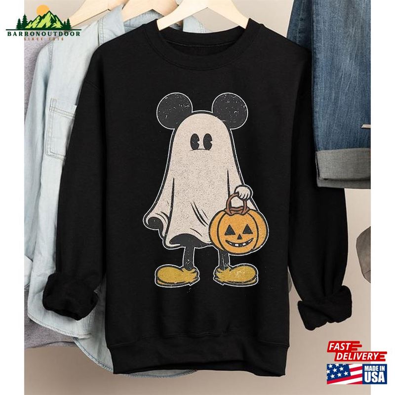 Comfort Colors Minnie Ghost Halloween Shirt Vintage Spooky Season Mickey Classic Sweatshirt Comfort Colors Minnie Ghost Halloween Shirt Vintage Spooky Season Mickey Classic Sweatshirt