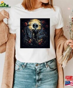 Comfort Colors Nightmare Before Christmas Shirt Jack Skellington Lock Shock Sweatshirt Classic
