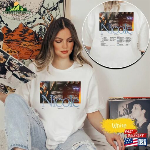 Comfort Colors Niki The Nicole World Tour 2023 Shirt Fan Concert For Sweatshirt Unisex