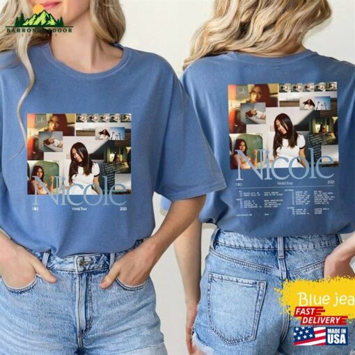 Comfort Colors Niki The Nicole World Tour 2023 Shirt Fan Concert For Unisex Hoodie