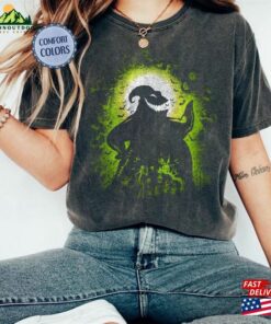 Comfort Colors Oogie Boogie Shirt The Nightmare Before Christmas Jack And Sally Tee Sweatshirt T-Shirt