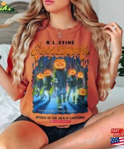 Comfort Colors Retro Goosebump Shirt One Day At Horror Land Classic R L S Sweatshirt Halloween Unisex 3