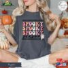 Comfort Colors Retro Halloween Ghost T-Shirt Spooky Season Tee Vintage Gift For Her Classic Sweatshirt