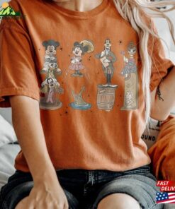 Comfort Colors Retro The Haunted Mansion Sweatshirt Halloween Shirt Mickey Tee Classic 3