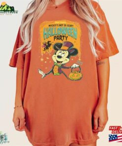Comfort Colors Shirt Mickey's Not So Scary Halloween Party Hoodie Sweatshirt 3 Comfort Colors Shirt Mickeys Not So Scary Halloween Party Hoodie Sweatshirt 4