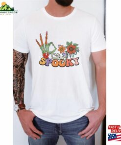 Comfort Colors Stay Spooky Shirt Minimal Halloween T T Shirt Sweatshirt 4