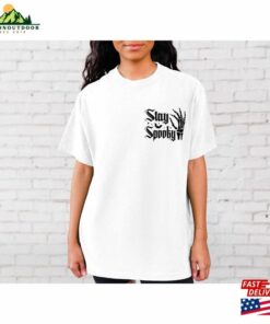 Comfort Colors Stay Spooky T Shirt Minimal Halloween Sweatshirt Hoodie