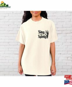 Comfort Colors Stay Spooky T Shirt Minimal Halloween Sweatshirt Hoodie 3
