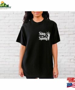 Comfort Colors Stay Spooky T Shirt Minimal Halloween Sweatshirt Hoodie 4