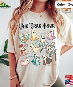 Comfort Colors The Eras Tour Ghost Halloween Shirt Taylor Sweatshirt T-Shirt