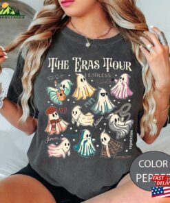 Comfort Colors The Eras Tour Ghost Halloween Shirt Taylor Sweatshirt T-Shirt