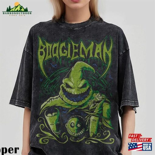 Comfort Colors Vintage Boogie Man Shirt Halloween Oogie Sweatshirt Unisex Hoodie
