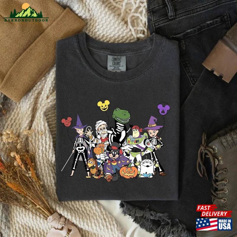 Comfort Colors Vintage Disney Toy Story Halloween You've Got A Friend In Me Shirt T-Shirt Unisex Comfort Colors Vintage Disney Toy Story Halloween You've Got A Friend In Me Shirt T-Shirt Unisex