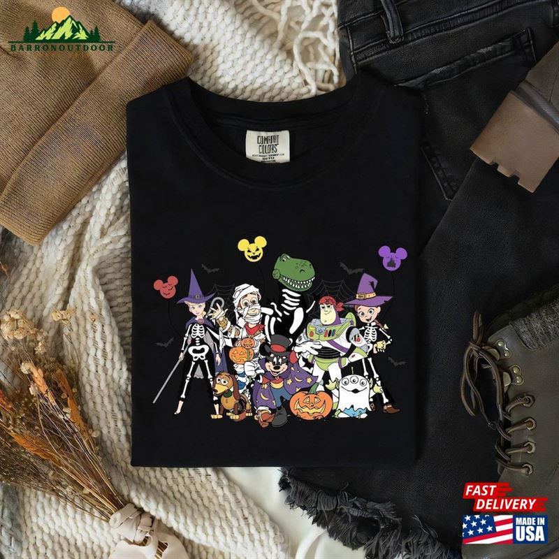 Comfort Colors Vintage Disney Toy Story Halloween You've Got A Friend In Me Shirt T-Shirt Unisex Comfort Colors Vintage Disney Toy Story Halloween You've Got A Friend In Me Shirt T-Shirt Unisex
