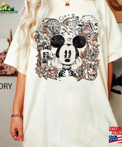 Comfort Colors Vintage Mickey Minnie Skeleton Halloween Shirt Disney Disneyworld Unisex Classic 2 Comfort Colors Vintage Mickey Minnie Skeleton Halloween Shirt Disney Disneyworld Unisex Classic 3