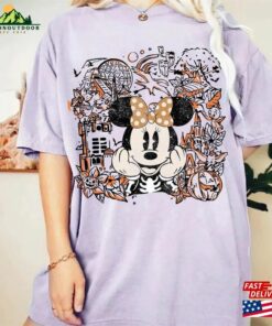 Comfort Colors Vintage Mickey Minnie Skeleton Halloween Shirt Disney Disneyworld Unisex Classic 3 Comfort Colors Vintage Mickey Minnie Skeleton Halloween Shirt Disney Disneyworld Unisex Classic 4