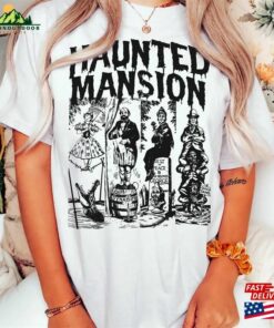 Comfort Colors Vintage The Haunted Mansion Shirt Disney Halloween Classic Unisex 3