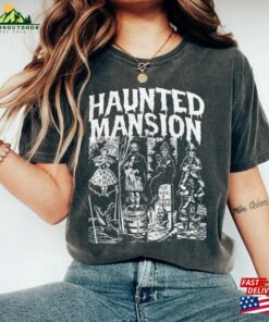 Comfort Colors Vintage The Haunted Mansion Shirt Disney Halloween Hoodie Classic