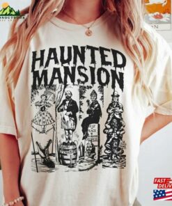 Comfort Colors Vintage The Haunted Mansion Shirt Disney Halloween Hoodie Classic