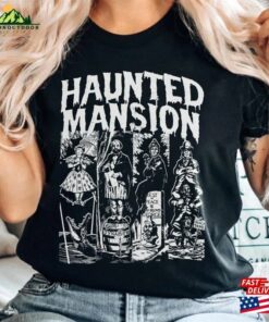 Comfort Colors Vintage The Haunted Mansion Shirt Disney Halloween Hoodie Classic 3