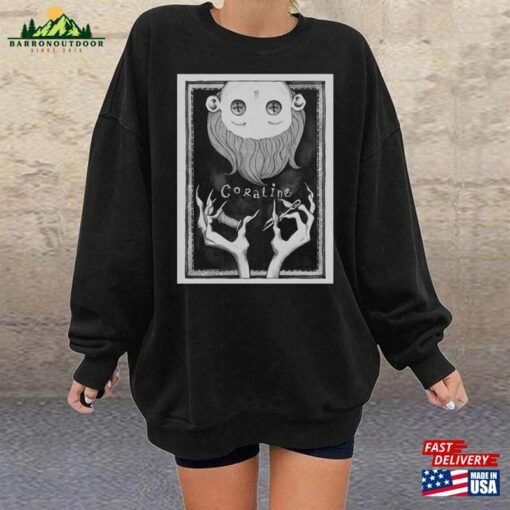 Coraline Halloween Sweatshirt Party Theme Gift T-Shirt Unisex