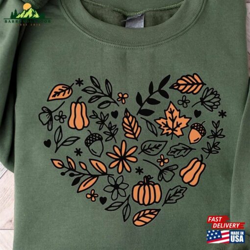 Cottagecore Fall Sweatshirt For Women Vintage Halloween Thanksgiving Crewneck T-Shirt Classic