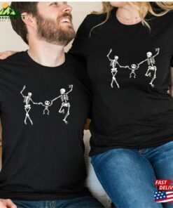 Couple Pregnancy Announcement Shirt Halloween We’re Pregnant T-Shirt Unisex Sweatshirt