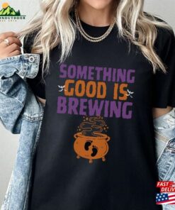 Couples Halloween Pregnancy Announcement Shirt Funny October 2023 New Mom Gift Hoodie Classic