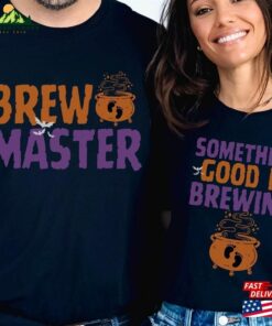 Couples Halloween Pregnancy Announcement Shirt Funny October 2023 New Mom Gift Hoodie Classic