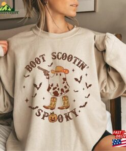 Cowboy Halloween Sweatshirt Western Sweater Vintage Gift Hoodie