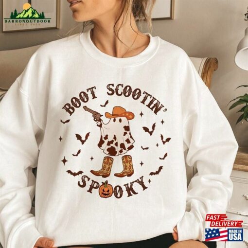 Cowboy Halloween Sweatshirt Western Sweater Vintage Gift Hoodie