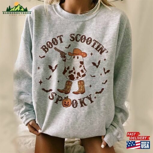 Cowboy Halloween Sweatshirt Western Sweater Vintage Gift Hoodie