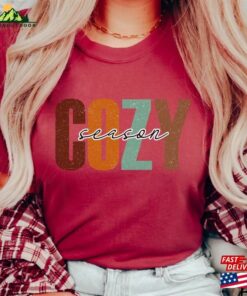 Cozy Season Fall T-Shirt Football Shirt 2023 Happy Thanksgiving Hoodie Classic