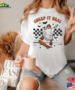 Creep It Real Halloween ® Retro Shirt Gift Classic Sweatshirt