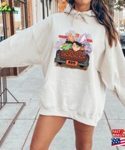 Creep It Real Halloween Sweatshirt B91 Fall Season Hoodie Ghost Lover Unisex T Shirt 4