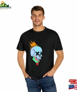 Crowned Skull Tshirt Halloween Sweatshirt Classic