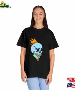 Crowned Skull Tshirt Halloween Sweatshirt Classic 3