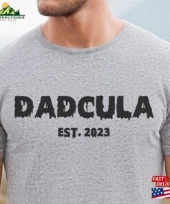 Custom Dadcula Est Halloween Shirt First Time Dad Gift New Gifts For Sweatshirt Unisex