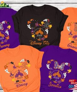 Custom Disney Family Halloween Shirt Crew Matching Unisex Hoodie