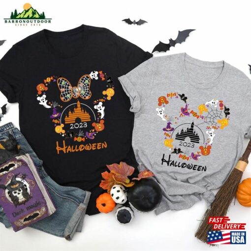 Custom Disney Family Halloween Shirt Crew Matching Unisex Hoodie