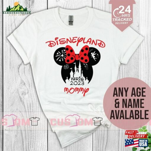 Custom Disney Family Shirt Disneyland Trip Matching Squad Sweatshirt Hoodie