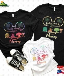 Custom Disney Family Trip 2023 Shirt Vacation T-Shirt Hoodie
