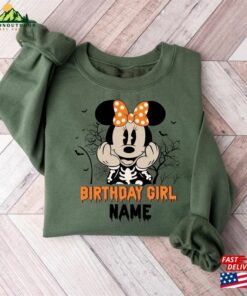 Custom Disney Halloween Family Birthday Shirt Personalized Vacation Sweatshirt Unisex 3
