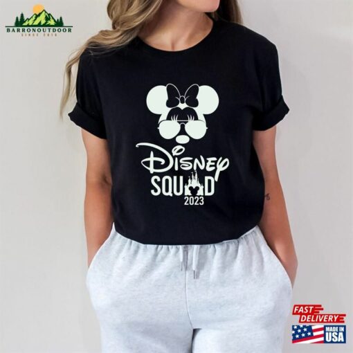 Custom Disney Squad 2023 Comfort Colors Shirt Walt World Epcot Sweatshirt T-Shirt