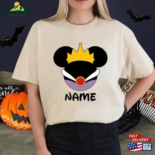 Custom Disneyland Villains Group Shirt Unisex Hoodie